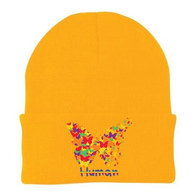 Butrfly Human Knit Cap Winter Beanie