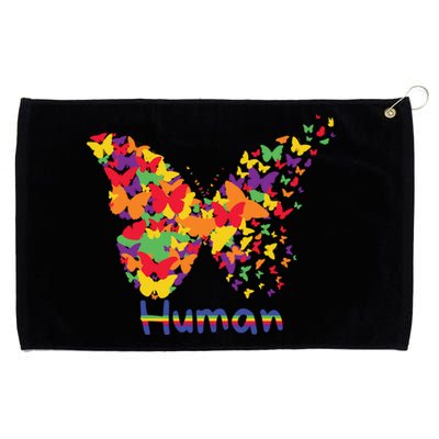 Butrfly Human Grommeted Golf Towel