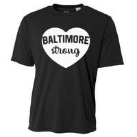 Baltimore Heart Baltimore Bridge Heart Baltimore Strong Cooling Performance Crew T-Shirt