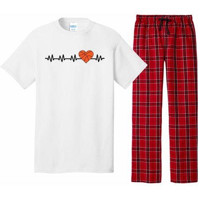 Basketball Heartbeat Basketball Player Pajama Set