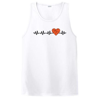 Basketball Heartbeat Basketball Player PosiCharge Competitor Tank