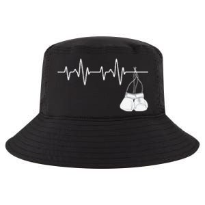 Boxing Heartbeat Boxing Lover Boxer Kickboxing Fan Cool Comfort Performance Bucket Hat