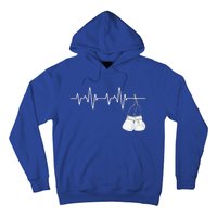 Boxing Heartbeat Boxing Lover Boxer Kickboxing Fan Hoodie