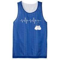 Boxing Heartbeat Boxing Lover Boxer Kickboxing Fan Mesh Reversible Basketball Jersey Tank