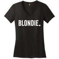 Blonde Hairstylist Blonde Hair Women's V-Neck T-Shirt