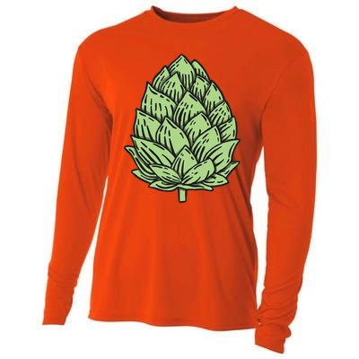 Beer Hops Cooling Performance Long Sleeve Crew