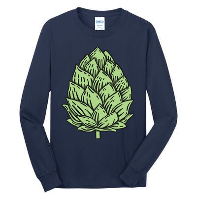 Beer Hops Tall Long Sleeve T-Shirt