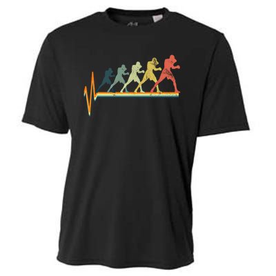 Boxing Heartbeat Boxer Gift Love Gift Cooling Performance Crew T-Shirt