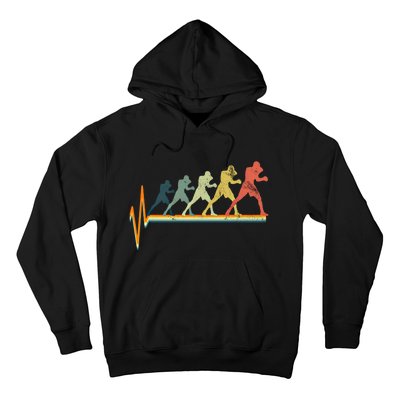 Boxing Heartbeat Boxer Gift Love Gift Hoodie