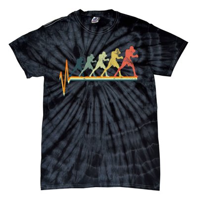 Boxing Heartbeat Boxer Gift Love Gift Tie-Dye T-Shirt