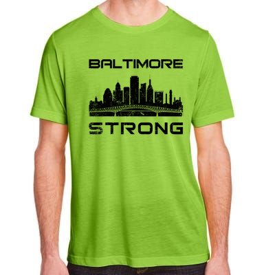 Baltimore Heart Baltimore Bridge Baltimore Strong Adult ChromaSoft Performance T-Shirt