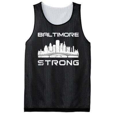 Baltimore Heart Baltimore Bridge Baltimore Strong Mesh Reversible Basketball Jersey Tank