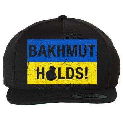 Bakhmut Holds! Wool Snapback Cap