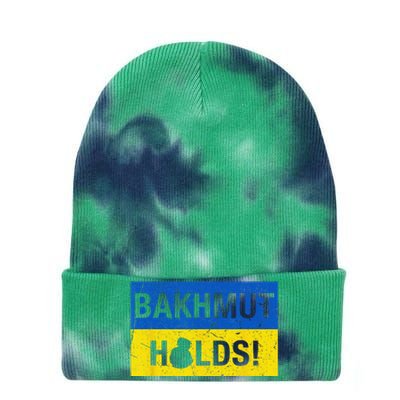 Bakhmut Holds! Tie Dye 12in Knit Beanie