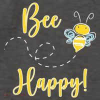 Bee Happy Bumblebee Cute Gift Vector Backpack