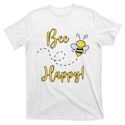 Bee Happy Bumblebee Cute Gift T-Shirt