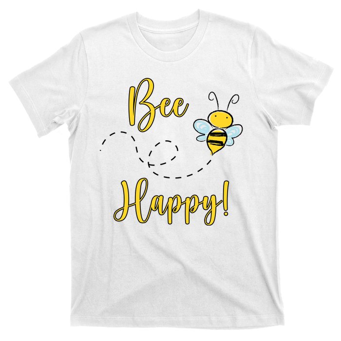 Bee Happy Bumblebee Cute Gift T-Shirt