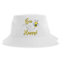 Bee Happy Bumblebee Cute Gift Sustainable Bucket Hat