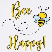 Bee Happy Bumblebee Cute Gift 11oz C Handle Ceramic Mug