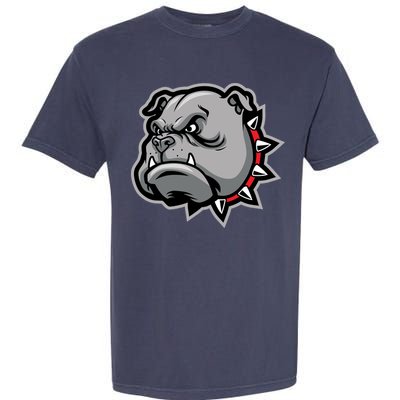 Bulldog Head Garment-Dyed Heavyweight T-Shirt