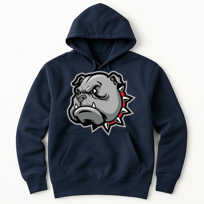 Bulldog Head Hoodie