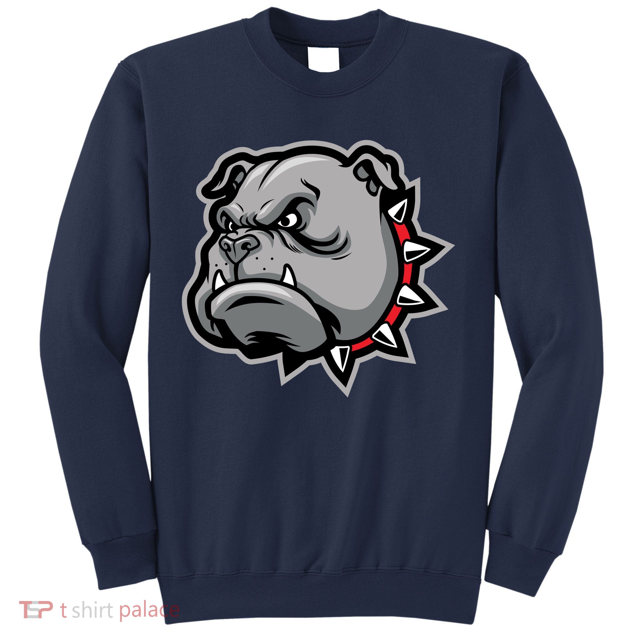 Bulldog Head Sweatshirt
