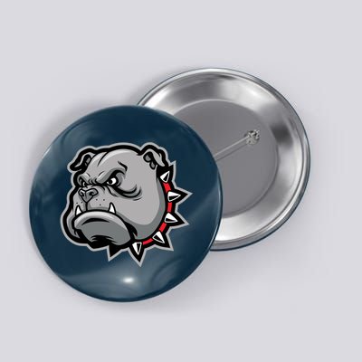 Bulldog Head Button