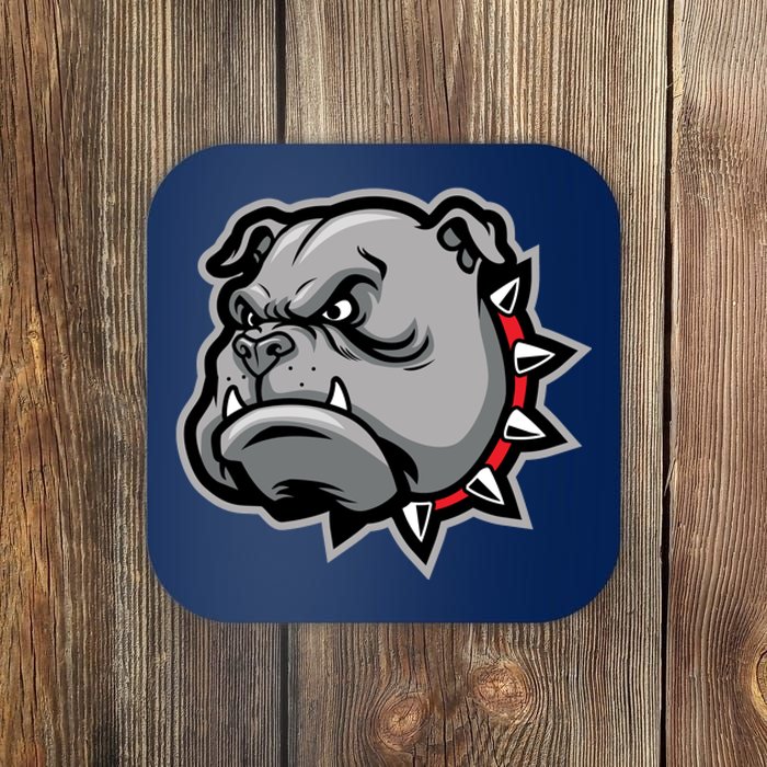 Bulldog Head Coaster