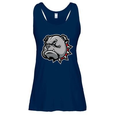 Bulldog Head Ladies Essential Flowy Tank