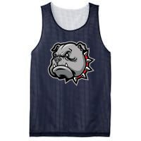 Bulldog Head Mesh Reversible Basketball Jersey Tank