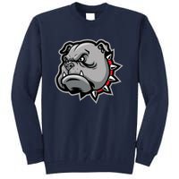 Bulldog Head Tall Sweatshirt