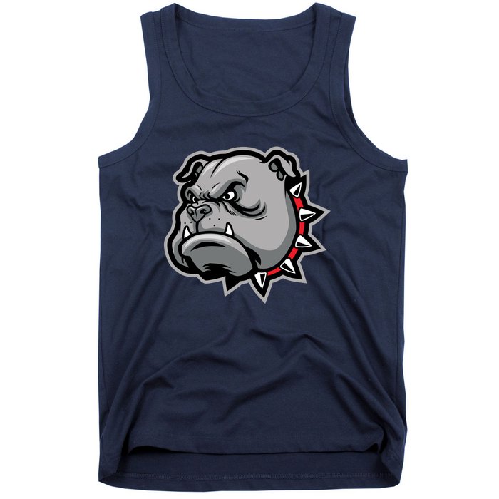 Bulldog Head Tank Top