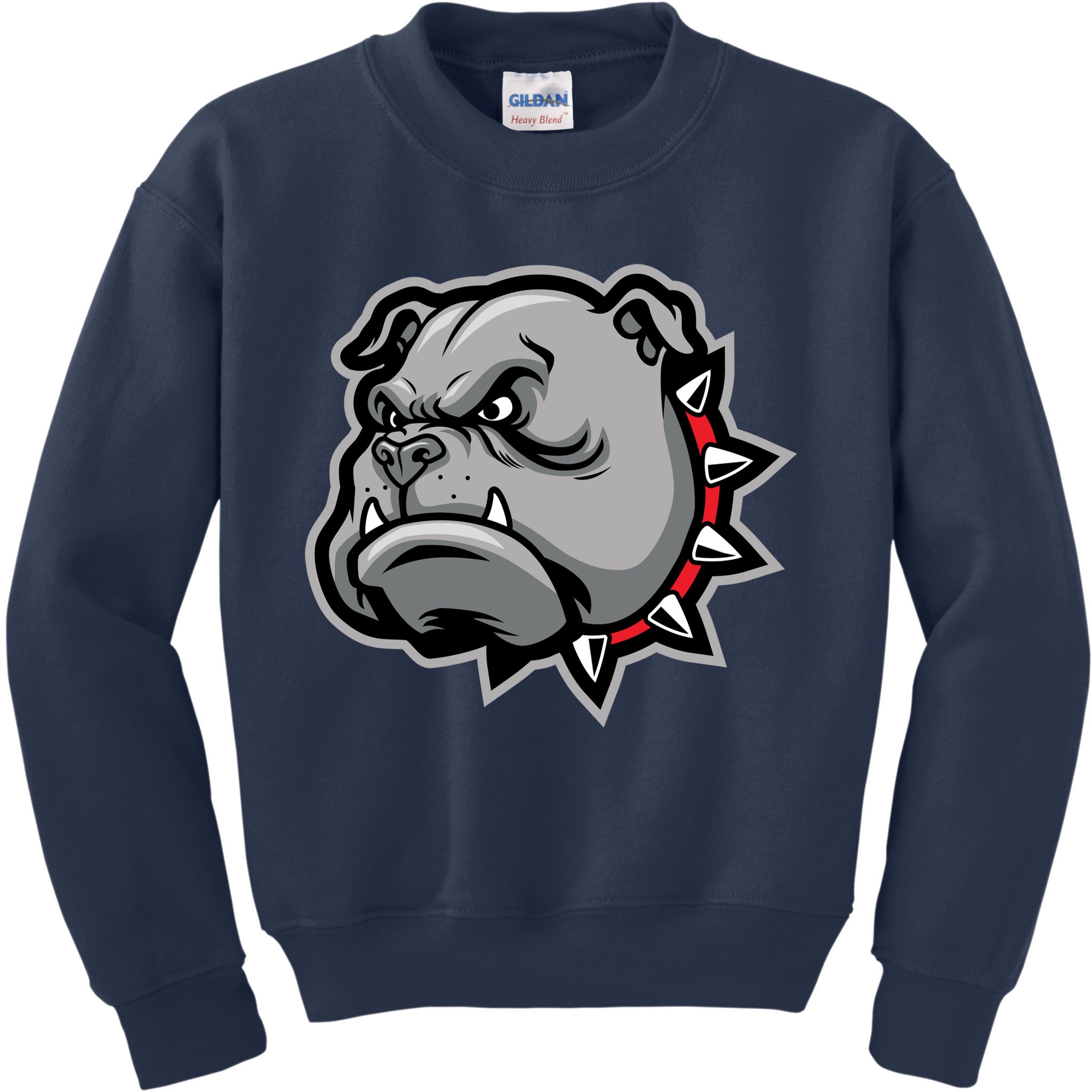 Bulldog Head Kids Sweatshirt
