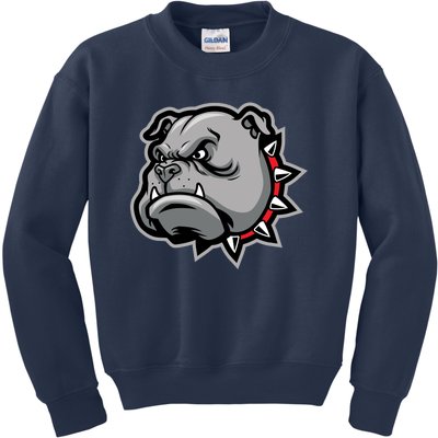 Bulldog Head Kids Sweatshirt