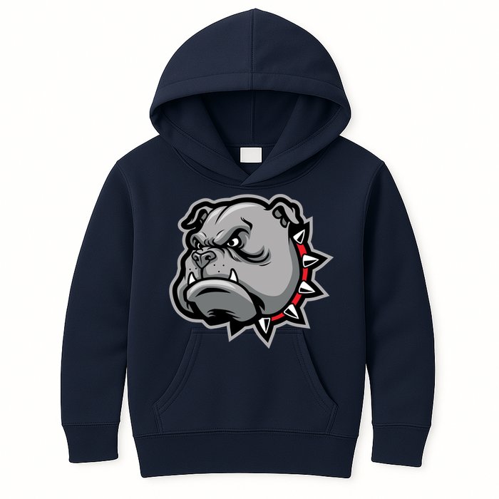 Bulldog Head Kids Hoodie