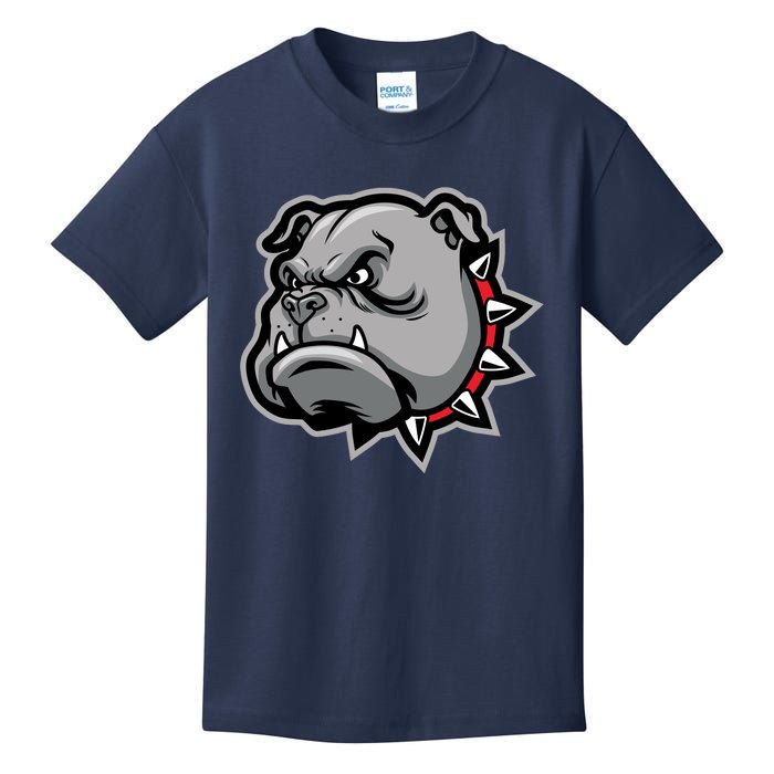 Bulldog Head Kids T-Shirt