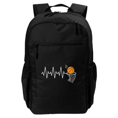 Basketball Heartbeat Basketball Lover Backpack