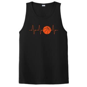 Basketball Heartbeat Bball Gift PosiCharge Competitor Tank