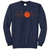 Basketball Heartbeat Bball Gift Sweatshirt