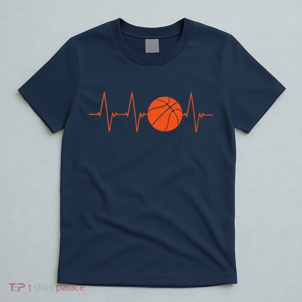 Basketball Heartbeat Bball Gift T-Shirt