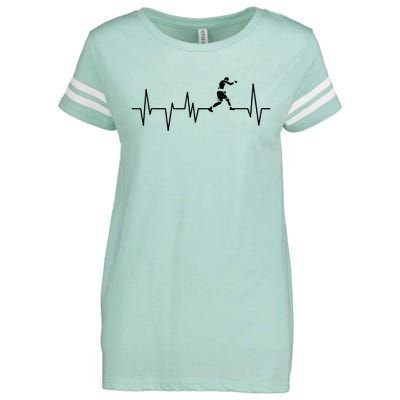 Boxer Heartbeat Boxing Gift Boxing Lover Boxing Trainer Enza Ladies Jersey Football T-Shirt