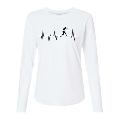 Boxer Heartbeat Boxing Gift Boxing Lover Boxing Trainer Womens Cotton Relaxed Long Sleeve T-Shirt