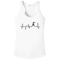 Boxer Heartbeat Boxing Gift Boxing Lover Boxing Trainer Ladies PosiCharge Competitor Racerback Tank