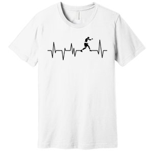 Boxer Heartbeat Boxing Gift Boxing Lover Boxing Trainer Premium T-Shirt