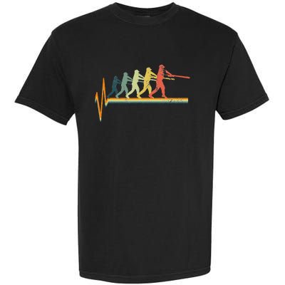 Baseball Heartbeat Garment-Dyed Heavyweight T-Shirt