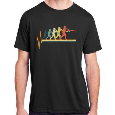 Baseball Heartbeat Adult ChromaSoft Performance T-Shirt