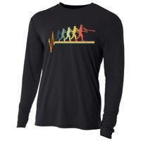 Baseball Heartbeat Cooling Performance Long Sleeve Crew