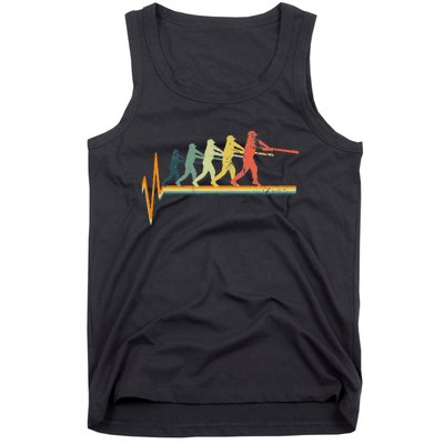 Baseball Heartbeat Tank Top