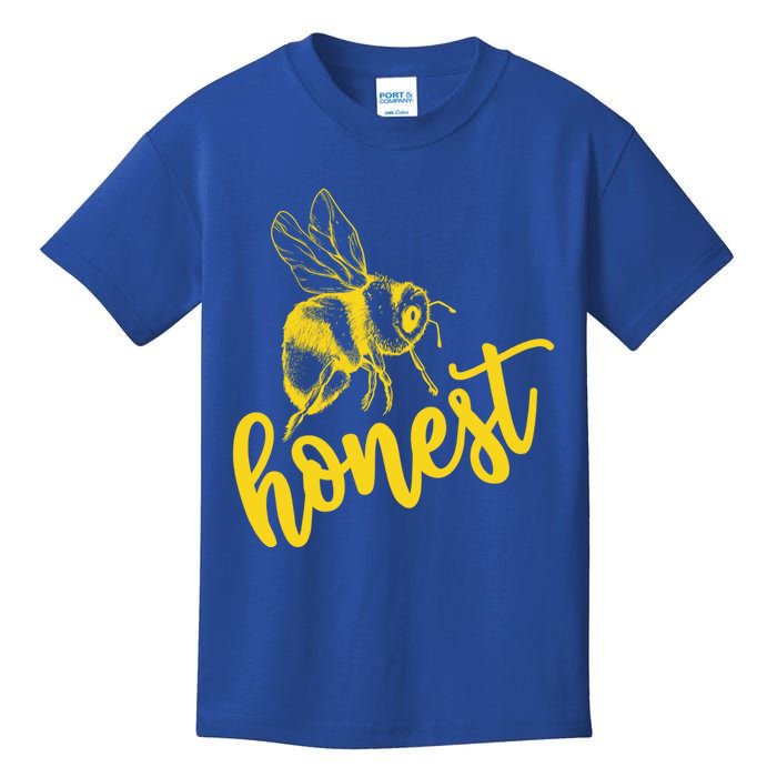 Bee Honest Be Honest Lovely Summer Bee Honesty Truth Trust Meaningful Gift Kids T-Shirt