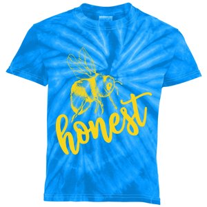 Bee Honest Be Honest Lovely Summer Bee Honesty Truth Trust Meaningful Gift Kids Tie-Dye T-Shirt